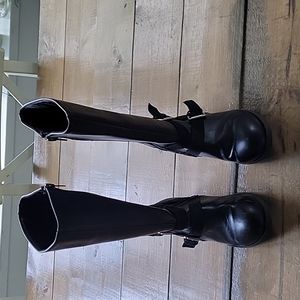 Olive & Edie Girl Leather Boots - Tall